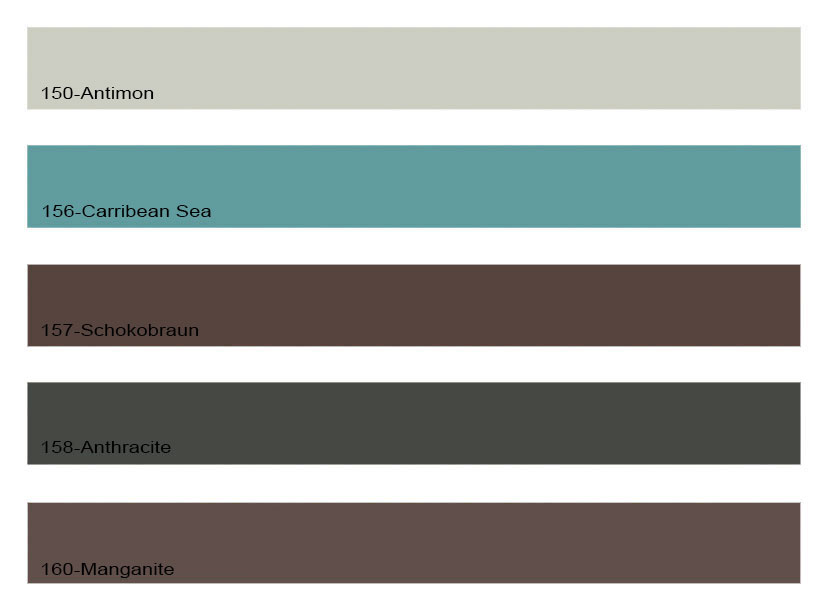 Couleurs peinture argile