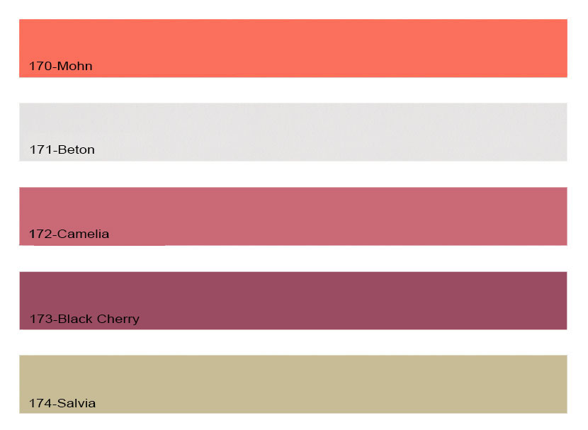 Couleurs peinture argile