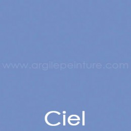 Peinture végétale: couleur Ciel