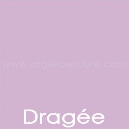 Peinture végétale: couleur Dragée