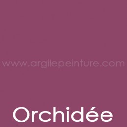 Peinture végétale: couleur Orchidée