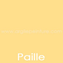 Peinture végétale: couleur Paille