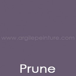 Peinture végétale: couleur Prune