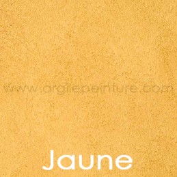 Enduit à l'argile: Jaune