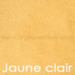 Enduit à l'argile: Jaune clair