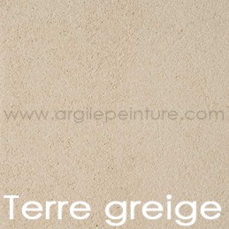 Enduit à l'argile: Terre greige