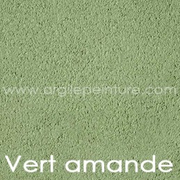 Enduit à l'argile: Vert amande