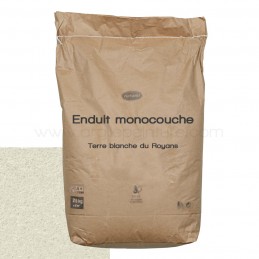 Enduit monocouche de dressage Terre blanche du Royans 25 Kg