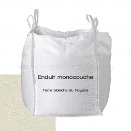 Big bag enduit monocouche terre blanche du royans 1000 kg