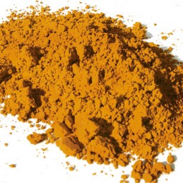 Pigment minéral, teinte: Ocre jaune apt