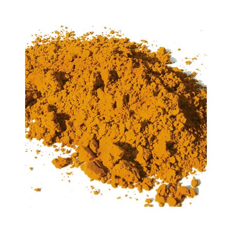 Pigment minéral, teinte: Ocre jaune apt