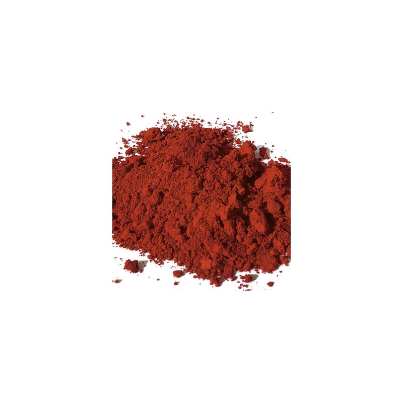 Pigment minéral, teinte: Ocre rouge apt