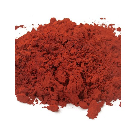 Pigment minéral, teinte: rouge de Venise