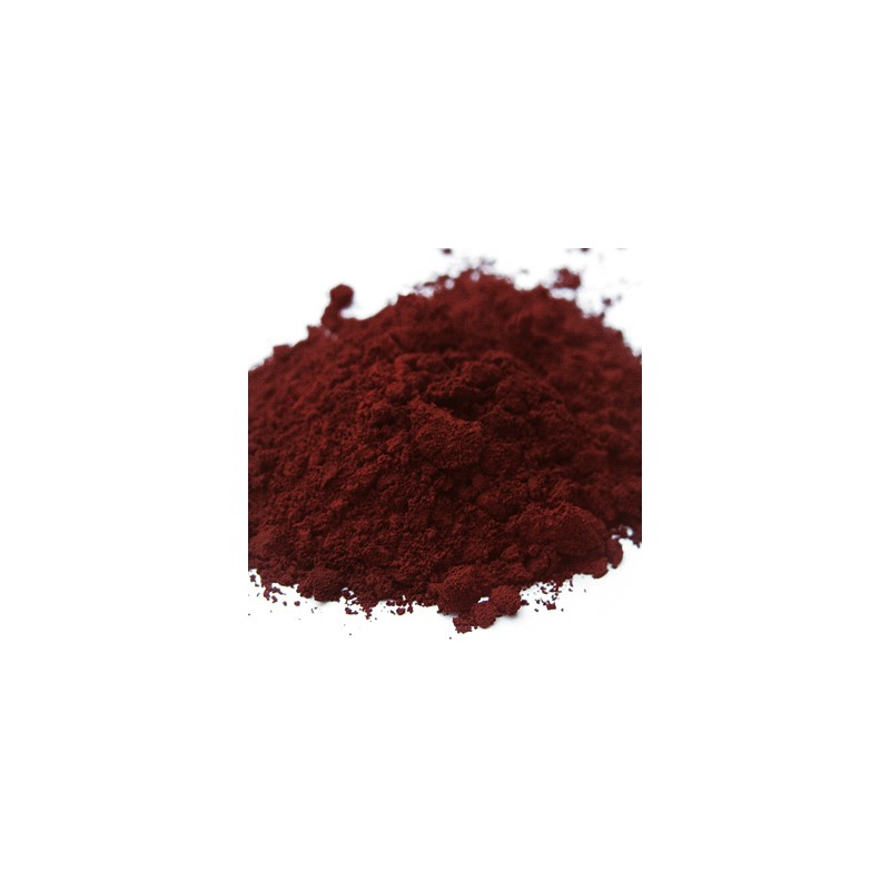 Pigment minéral, teinte: rouge van dyck