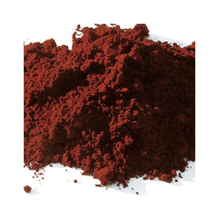 Pigment minéral, teinte: rouge vif madras