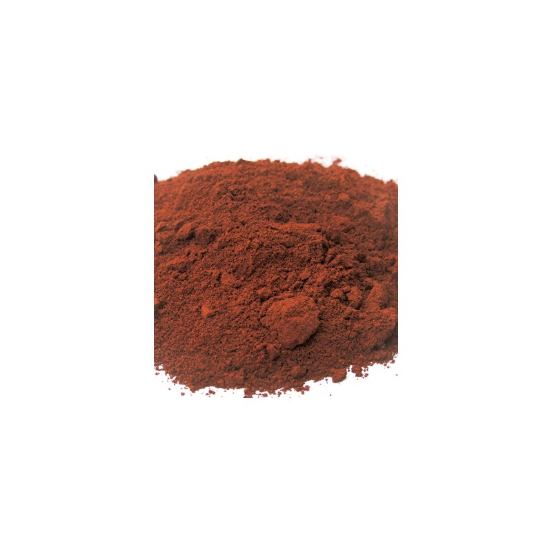 Pigment minéral, teinte: Rouge de Pouzolle