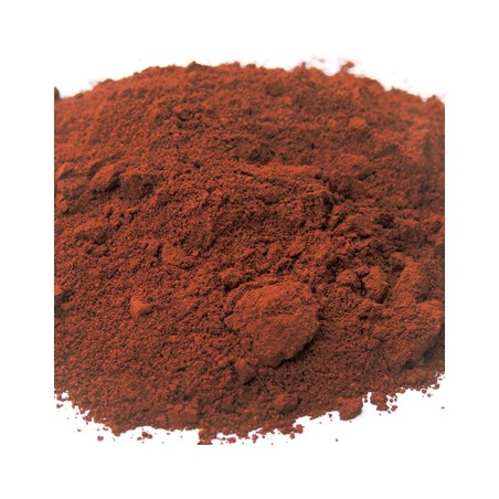 Pigment minéral, teinte: Rouge de Pouzolle