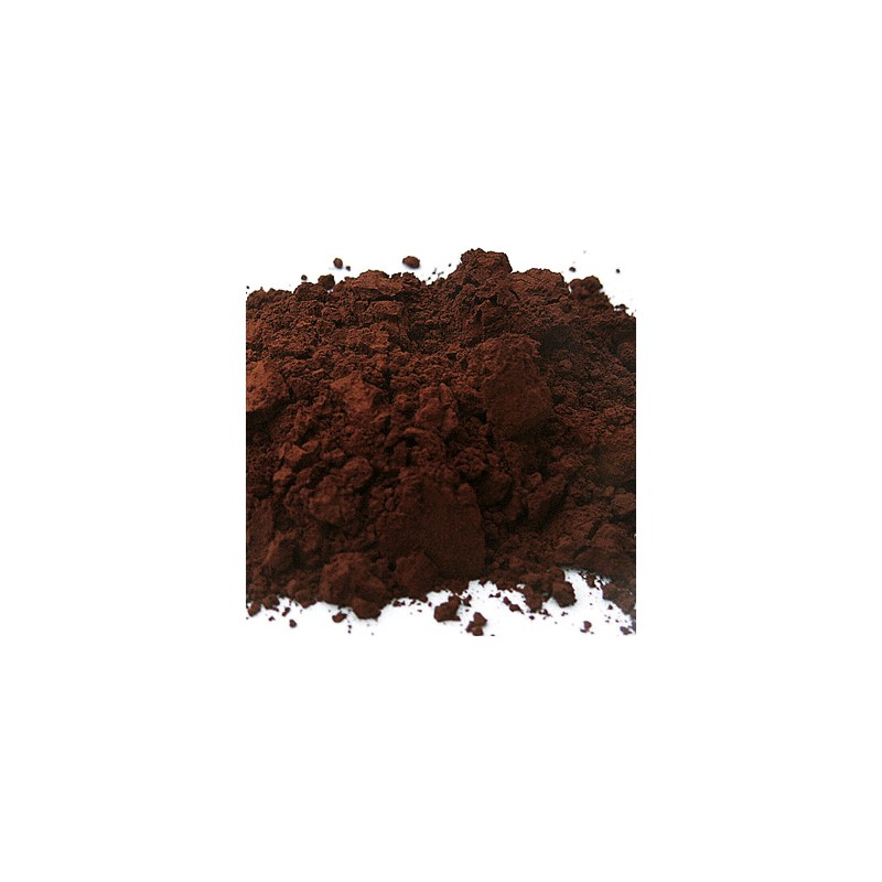 Pigment minéral, teinte: terre brune