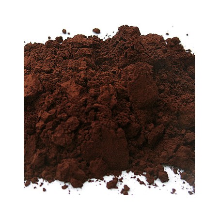 Pigment minéral, teinte: terre brune