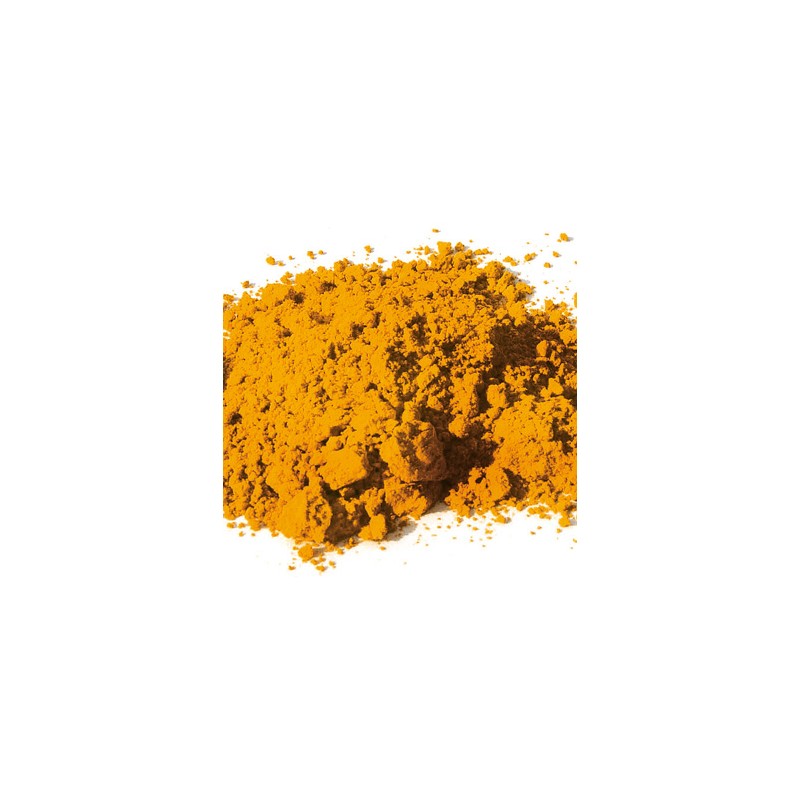 Pigment minéral, teinte: terre jaune CR