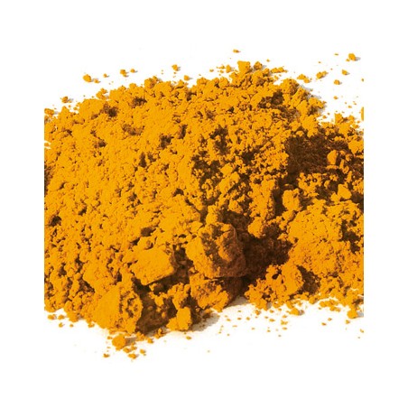 Pigment minéral, teinte: terre jaune CR