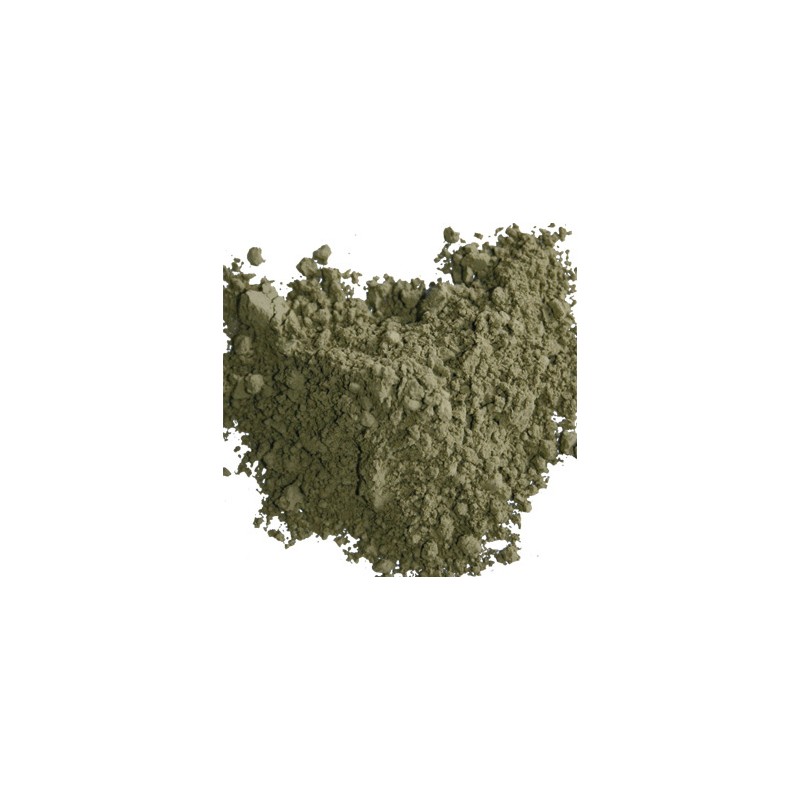 Pigment minéral, teinte: vert bronze