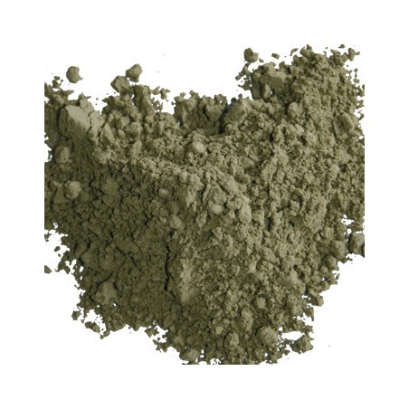 Pigment minéral, teinte: vert bronze