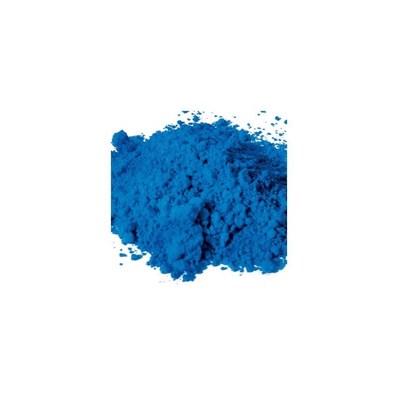 Pigment oxyde synthétique, teinte: Bleu lumière déco (Oxyde de Cobalt)