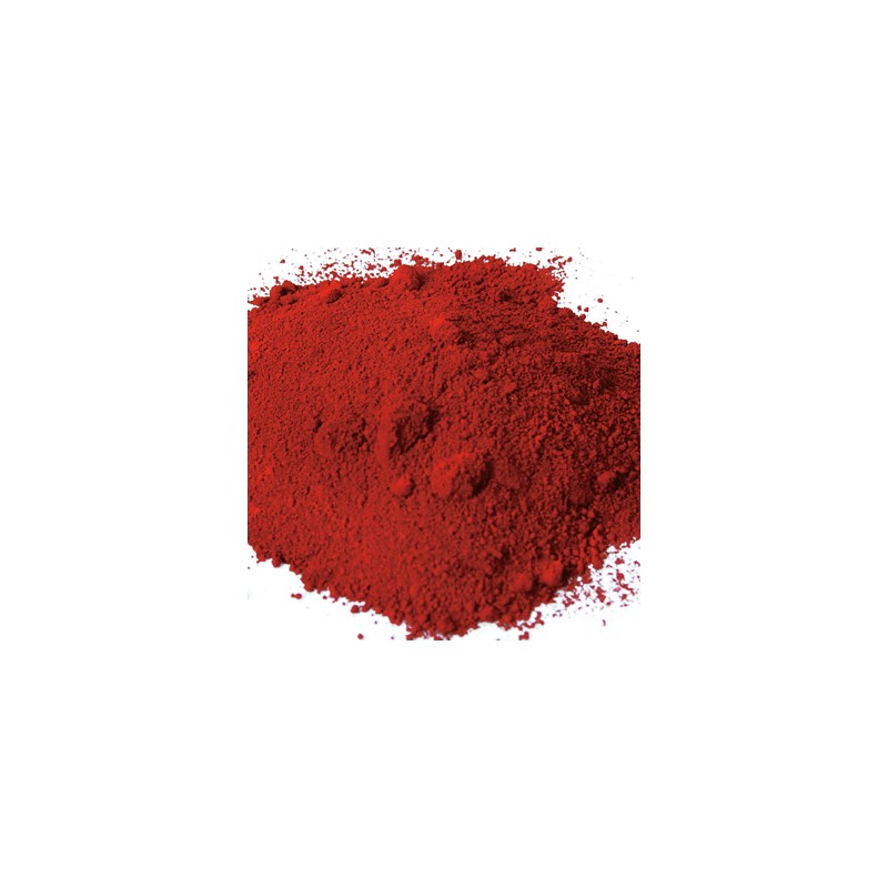 Pigment oxyde synthétique, teinte: Rouge Y 8110 (Oxyde de fer)