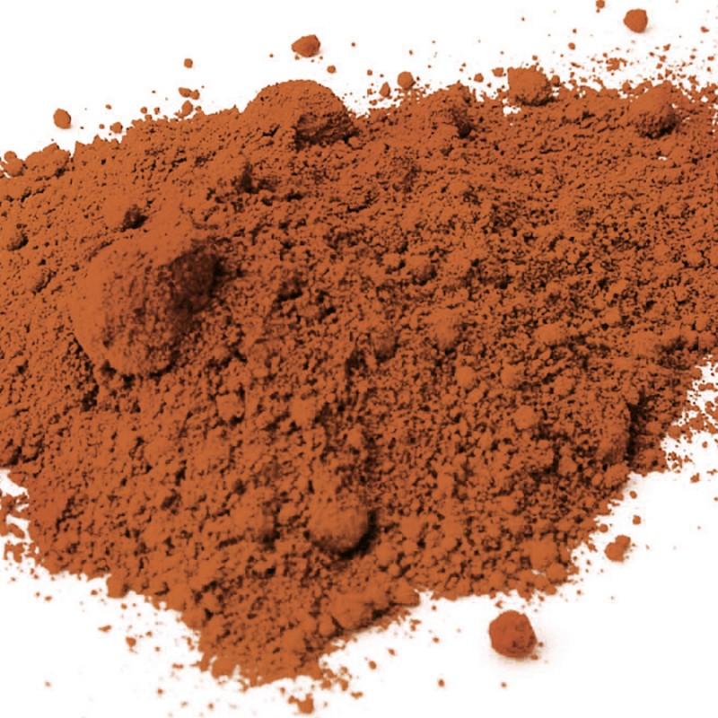 Pigment oxyde synthétique, teinte: Terre cuite (Oxyde de fer)