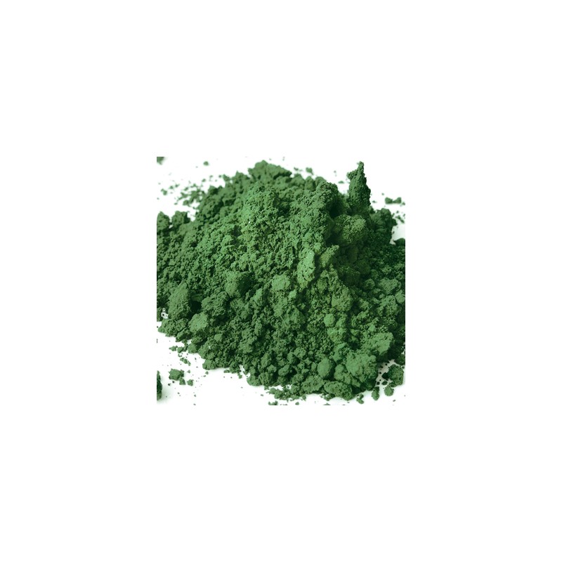 Pigment oxyde synthétique, teinte: Vert clair (Oxyde de chrome)