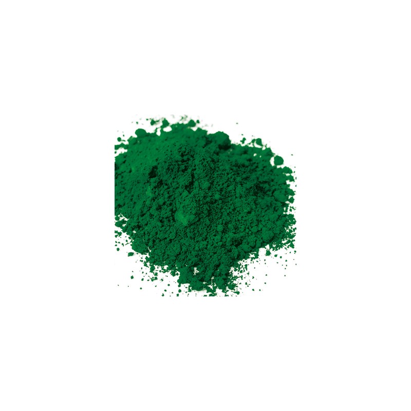Pigment oxyde synthétique, teinte: Vert foncé rv15 (Oxyde de chrome)