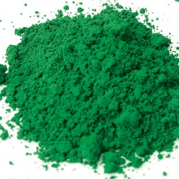 Pigment oxyde synthétique, teinte: Vert lumière déco (Oxyde de cobalt)
