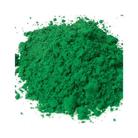 Pigment oxyde synthétique, teinte: Vert lumière déco (Oxyde de cobalt)