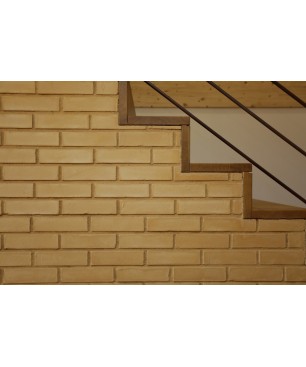 Brique de terre crue mur