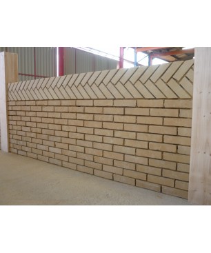 Brique de terre crue réalisation