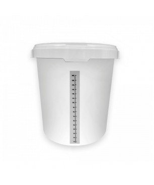 Seau gradué avec couvercle