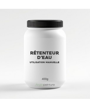 Rétenteur d'eau utilisation manuelle