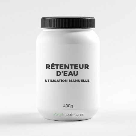 Rétenteur d'eau utilisation manuelle