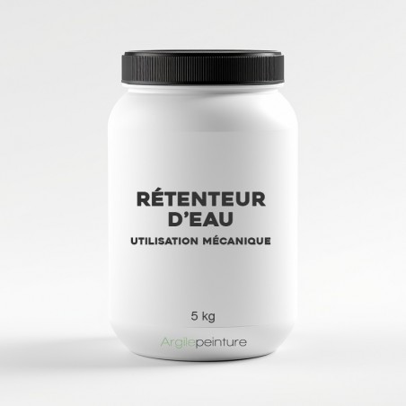 Rétenteur d'eau utilisation mécanique