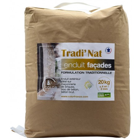 Tradi'Nat - Enduit de façade à la chaux