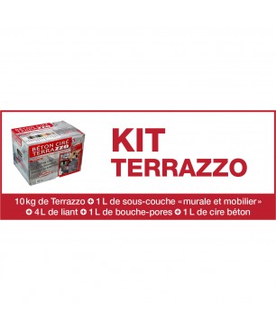 Kit béton ciré Terrazzo