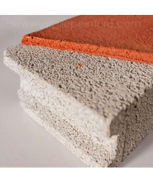 Enduit de dressage sur parpaing