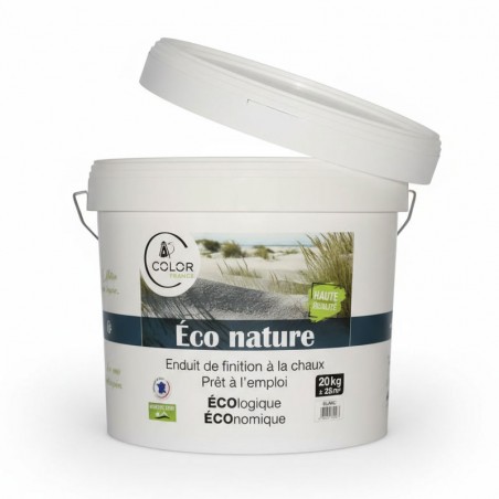 Enduit de finition à la chaux - Éco nature 20 Kg