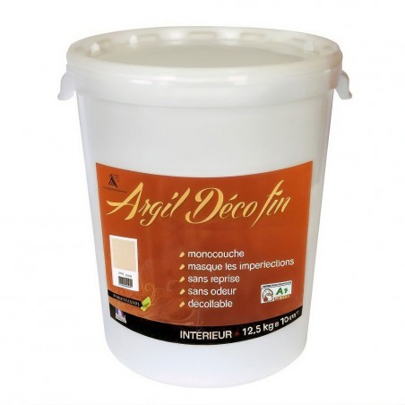 Enduit fin à l'argile